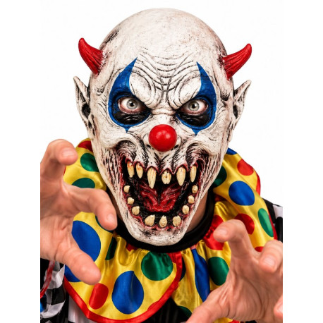 Mascara tres cuartos payaso Infantil
