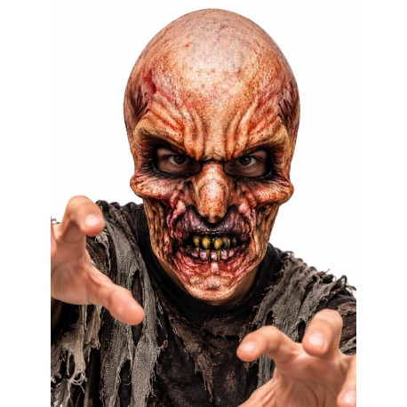 Mascara zombie tejido
