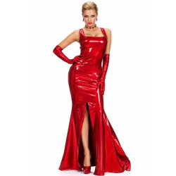 Disfraz Vestido largo - Rojo.