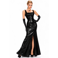 Disfraz Vestido largo - Negro.