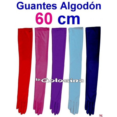 Guantes de ALGODON de 60 cm