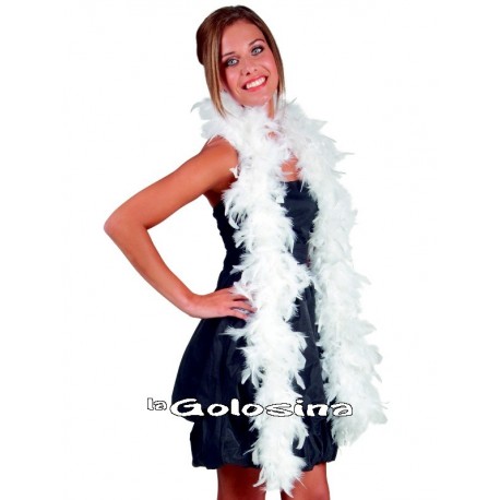 Boa de plumas larga de 50 gr